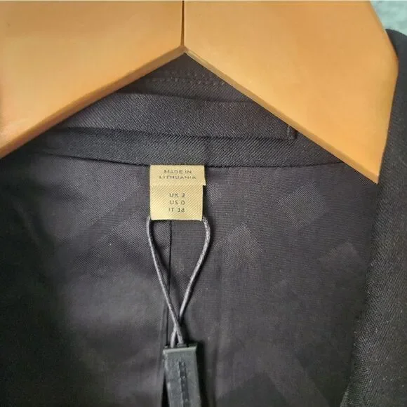 Burberry London Uniform blazer jacket preppy Academia two button new wit… - Picture 15 of 16